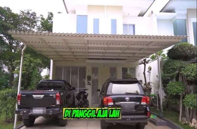 Potret Rumah Dodit Mulyanto di Jakarta, Berkonsep Open Space Serta Kandang Burung Super Besar!