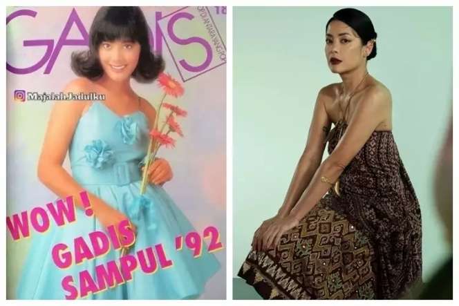 10 Potret Dulu Vs Kini Covergirl Era 90-an, Krisdayanti Beda Banget, Plek Ketiplek Aurel!