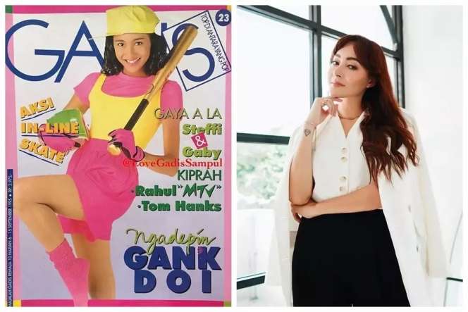 10 Potret Dulu Vs Kini Covergirl Era 90-an, Krisdayanti Beda Banget, Plek Ketiplek Aurel!
