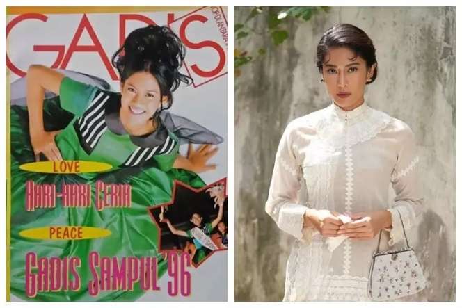 10 Potret Dulu Vs Kini Covergirl Era 90-an, Krisdayanti Beda Banget, Plek Ketiplek Aurel!