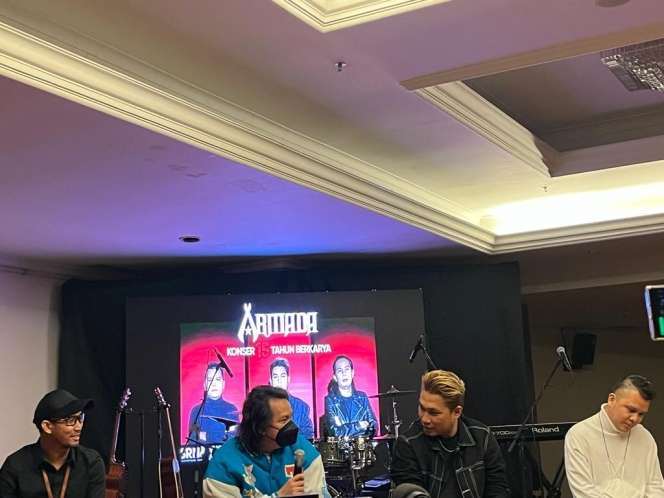 Gelar Konser 15 Tahun Berkarya, Armada Ingat Perjuangan Susah Tinggal di Jakarta