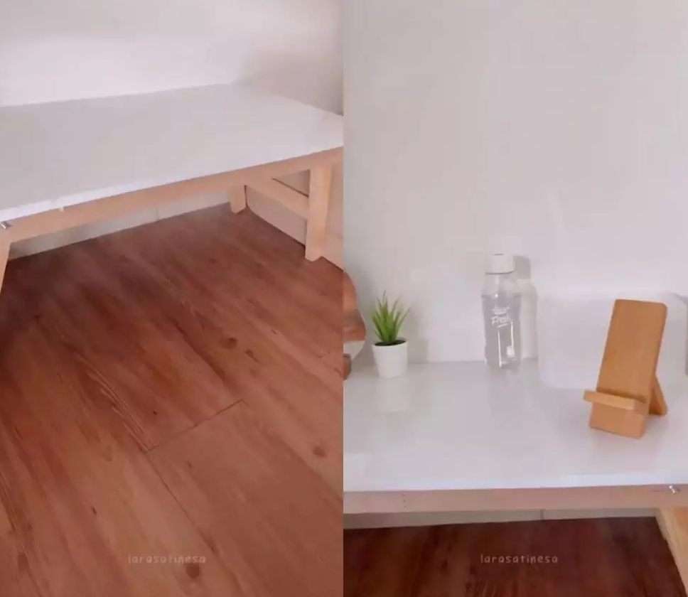 Cuma Modal Rp1 Jutaan Kamar Mungil Jadi Estetik, Hasilnya Bikin Melongo