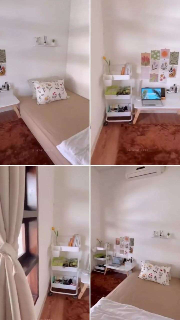 Cuma Modal Rp1 Jutaan Kamar Mungil Jadi Estetik, Hasilnya Bikin Melongo