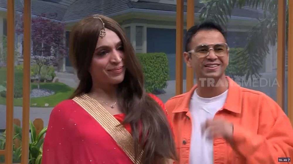 10 Potret Kak Jill Di-make Over Bak Artis India, Aslinya Cantik Banget, Raffi Ahmad Tercengang!