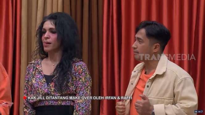 10 Potret Kak Jill Di-make Over Bak Artis India, Aslinya Cantik Banget, Raffi Ahmad Tercengang!