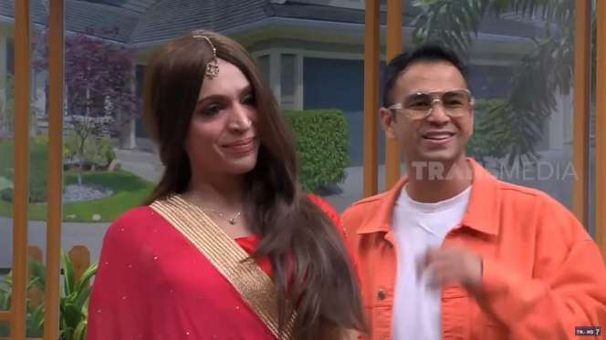 10 Potret Kak Jill Di-make Over Bak Artis India, Aslinya Cantik Banget, Raffi Ahmad Tercengang!