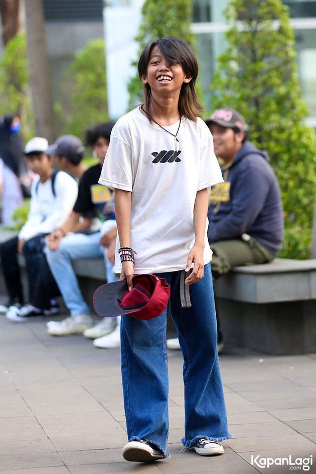 Kenalan dengan Adik Bonge, Codet yang Kini Gantikan Sang Kakak Eksis di Citayam Fashion Week 