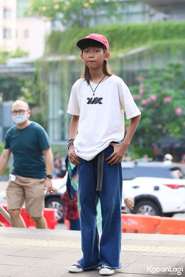 Kenalan dengan Adik Bonge, Codet yang Kini Gantikan Sang Kakak Eksis di Citayam Fashion Week 