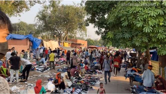 10 Potret Uniknya Pasar `Maling` di India, Banyak Barang dari Indonesia, Amankan Tasmu!