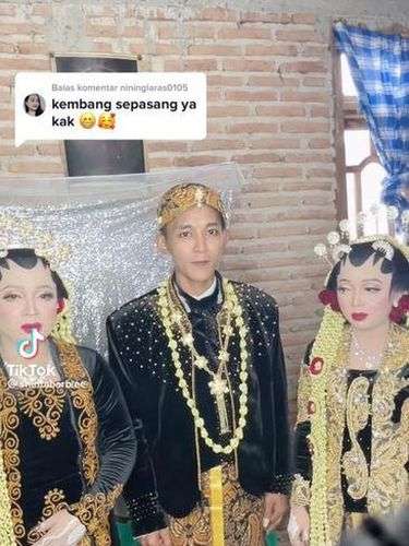 Viral Pria Nikahi 2 Wanita Cantik Sekaligus, Disangka Poligami, Faktanya Bikin Salut!