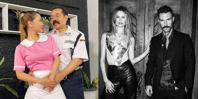 Potret Adu Gaya Adam Levine VS Adam Suseno 