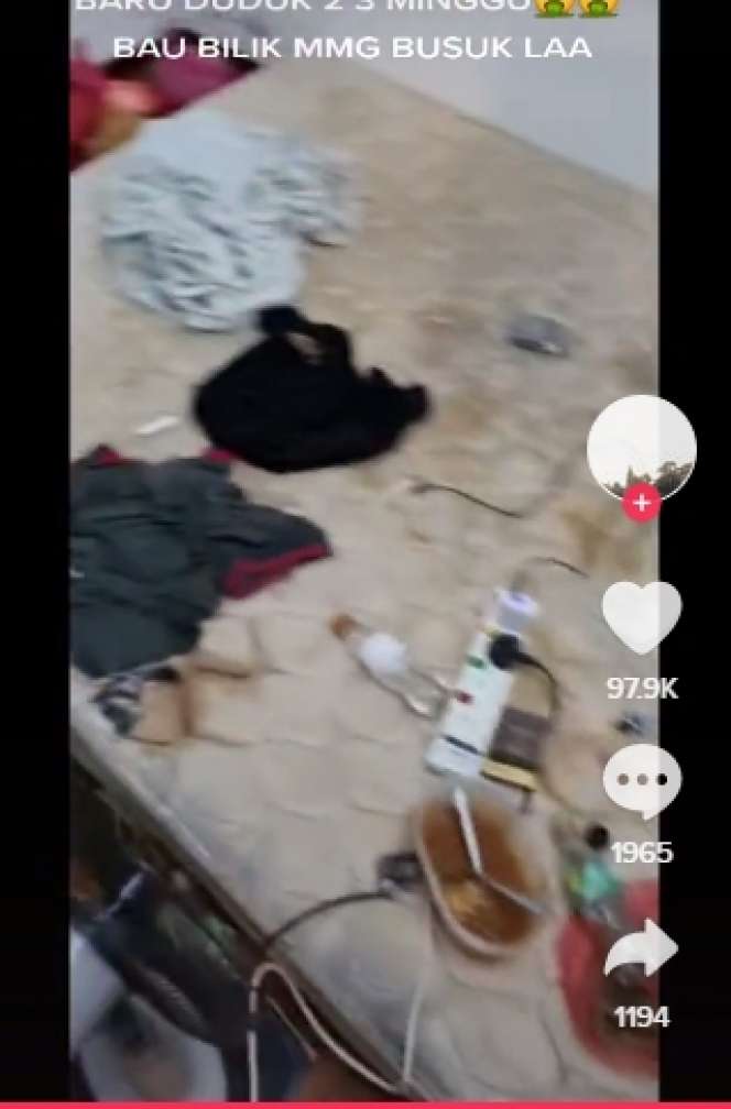 Viral Pria Dijuluki `Penyewa Rumah dari Neraka`, Penuh Sampah, Kasur Berubah Jadi Toilet Menjijikan!