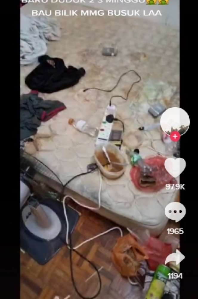 Viral Pria Dijuluki `Penyewa Rumah dari Neraka`, Penuh Sampah, Kasur Berubah Jadi Toilet Menjijikan!