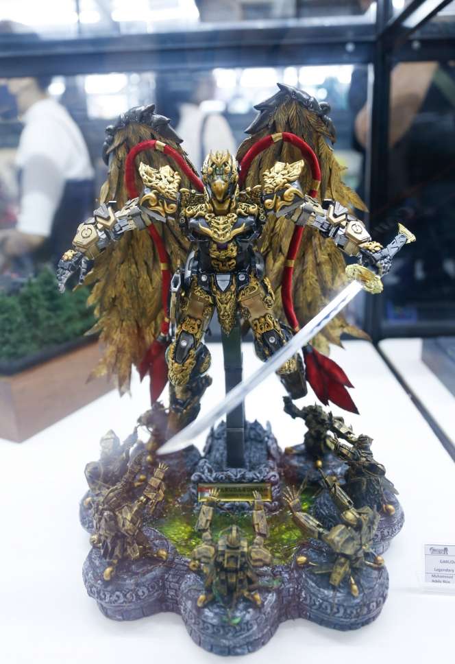 Potret Gundam Raksasa Asal Jepang Mejeng di Mal Jakarta