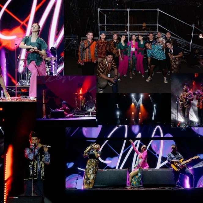 Potret Marion Jola Nyanyi Bak Biduan Dangdut, Ajak Penonton Ambyar Bareng!
