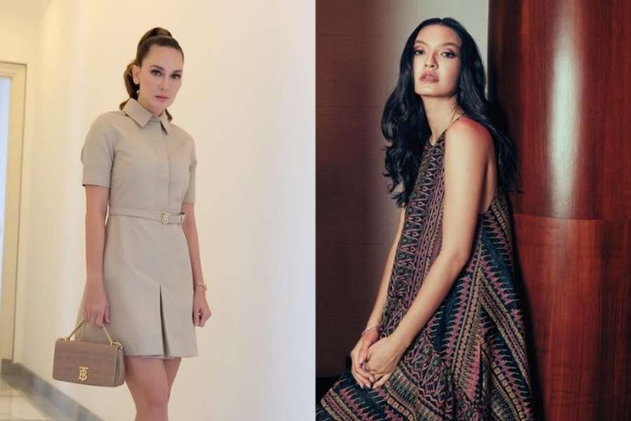 Adu Gaya Luna Maya VS Raline Shah, Sama-sama Jomblo Berkelas!
