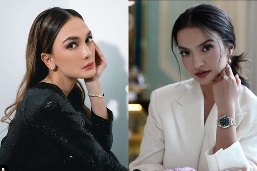 Adu Gaya Luna Maya VS Raline Shah, Sama-sama Jomblo Berkelas!