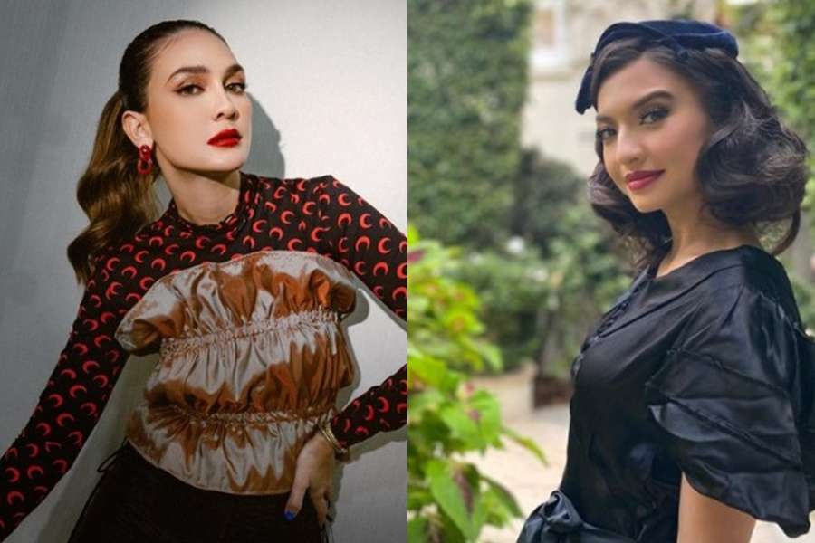 Adu Gaya Luna Maya VS Raline Shah, Sama-sama Jomblo Berkelas!