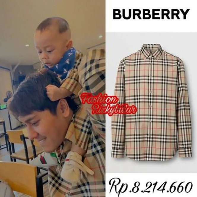 Beban Lesti Kejora! Potret Rizky Billar yang Selalu Pakai Outfit Branded