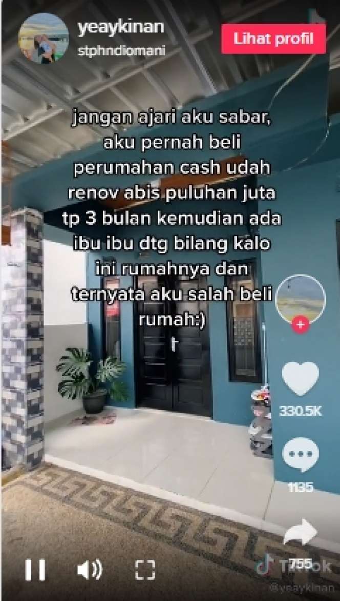 Viral Wanita Salah Renovasi Rumah, Ternyata Milik Tetangganya, Endingnya Tekor?