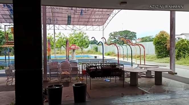 10 Potret Ngerinya Wahana Air `Perenggut Nyawa` yang Terbengkalai Usai Menelan Korban, Kolam Renang Berdarah!