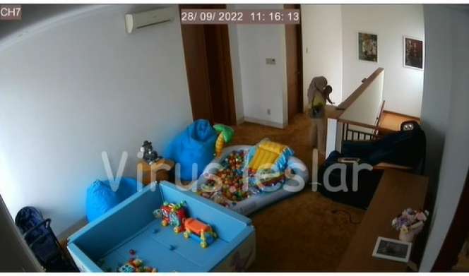 Potret Rekaman CCTV Lesti Kejora Gendong Baby Fatih Usai Diduga Alami KDRT, Kendarai Mobil Sendiri!