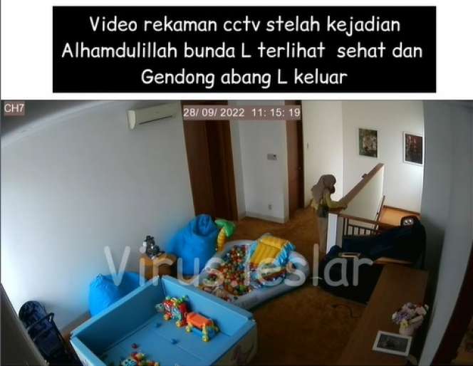 Potret Rekaman CCTV Lesti Kejora Gendong Baby Fatih Usai Diduga Alami KDRT, Kendarai Mobil Sendiri!