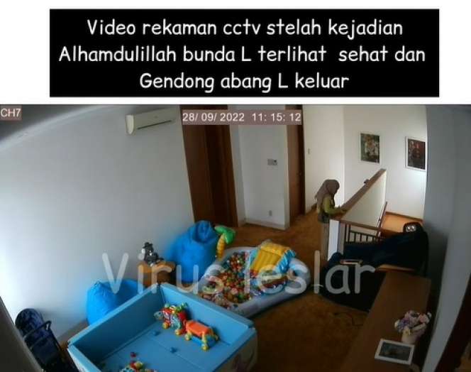 Potret Rekaman CCTV Lesti Kejora Gendong Baby Fatih Usai Diduga Alami KDRT, Kendarai Mobil Sendiri!