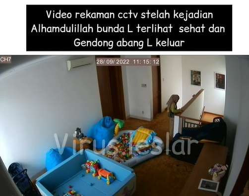 Potret Rekaman CCTV Lesti Kejora Gendong Baby Fatih Usai Diduga Alami KDRT, Kendarai Mobil Sendiri!
