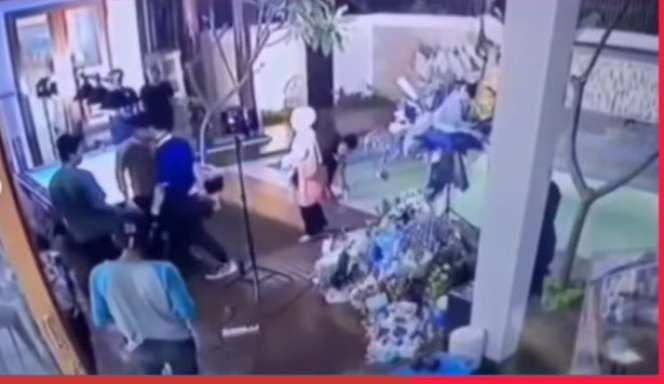 Beredar Rekaman CCTV Detik-detik Rizky Billar Lempar Bola Biliar ke Lesti Kejora, Ternyata Saat Masih Hamil!