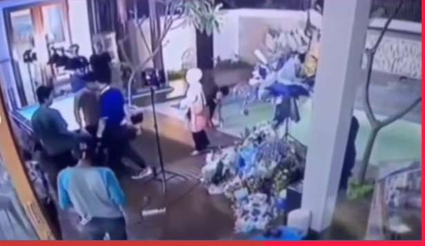 Beredar Rekaman CCTV Detik-detik Rizky Billar Lempar Bola Biliar ke Lesti Kejora, Ternyata Saat Masih Hamil!
