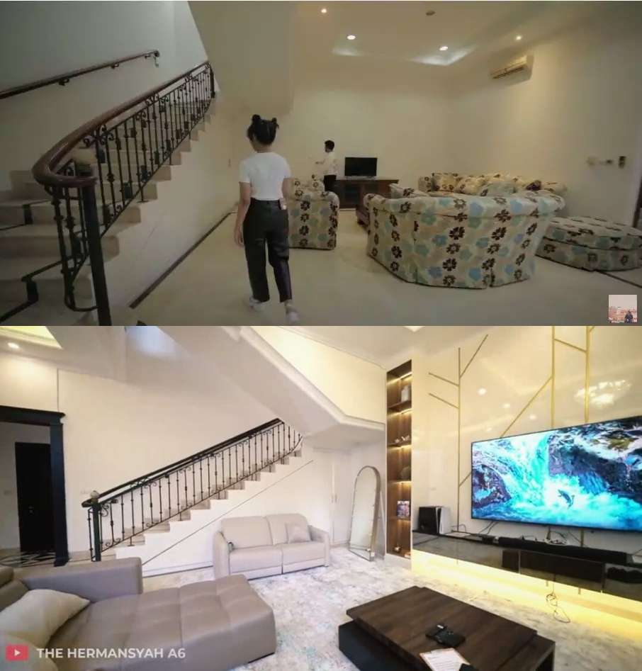 Potret Rumah Thariq Halilintar Sebelum VS Sesudah Renovasi, Bak Bumi & Langit, Kini Megah dan Modern Abis!