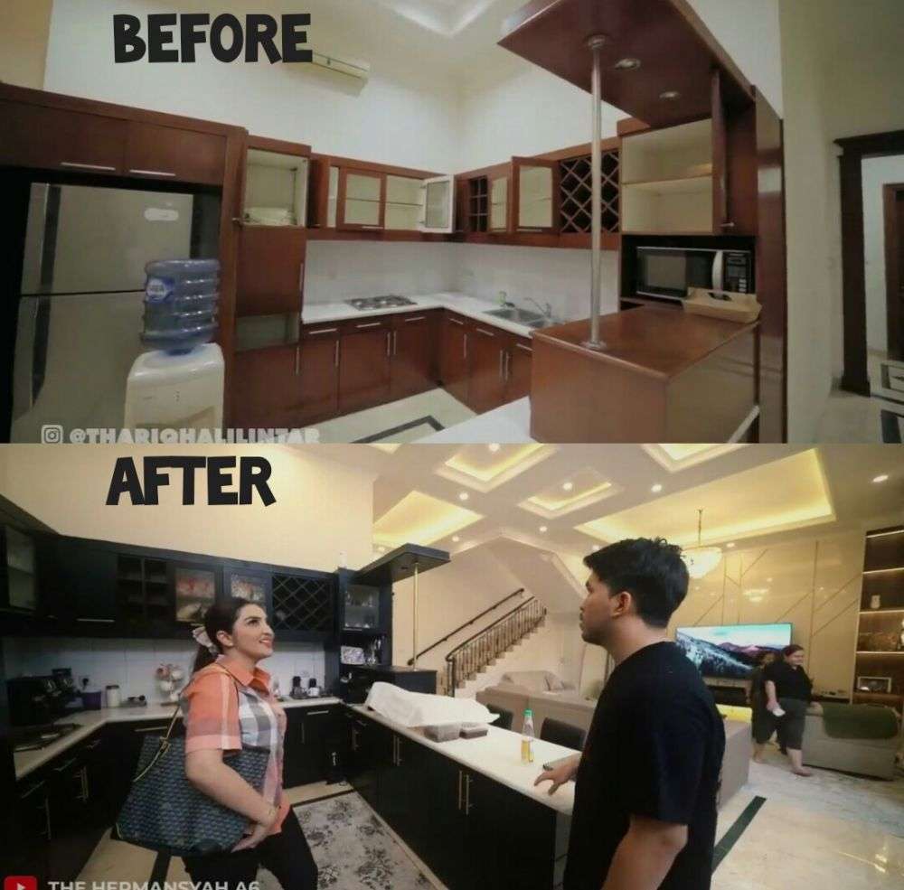 Potret Rumah Thariq Halilintar Sebelum VS Sesudah Renovasi, Bak Bumi & Langit, Kini Megah dan Modern Abis!