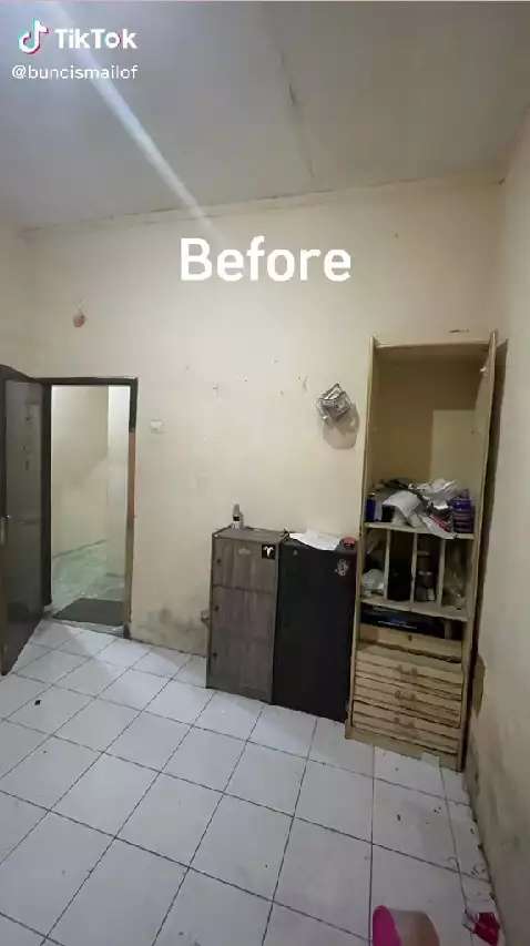 10 Transformasi Kamar Kumuh & Sempit, Jadi Mewah Bertingkat Mirip di Pinterest, Keren!