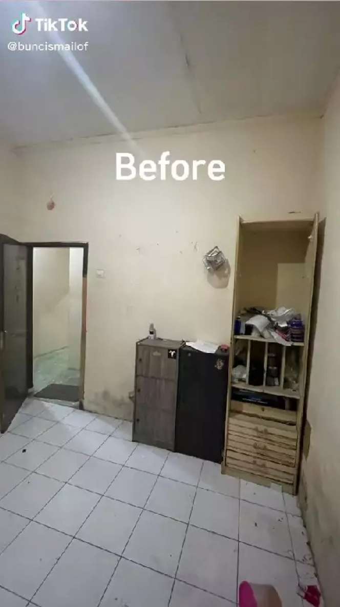 10 Transformasi Kamar Kumuh & Sempit, Jadi Mewah Bertingkat Mirip di Pinterest, Keren!