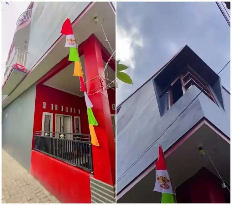 Viral Rumah Gedongan Dibangun Mepet Kuburan, Hiasannya Batu Nisan, Lihat 10 Potret Kengeriannya