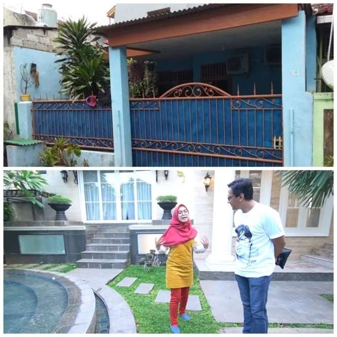 10 Potret Perubahan Rumah Artis Dulu VS Sekarang, Lesty Kejora dari Gubuk Jadi Istana Megah!