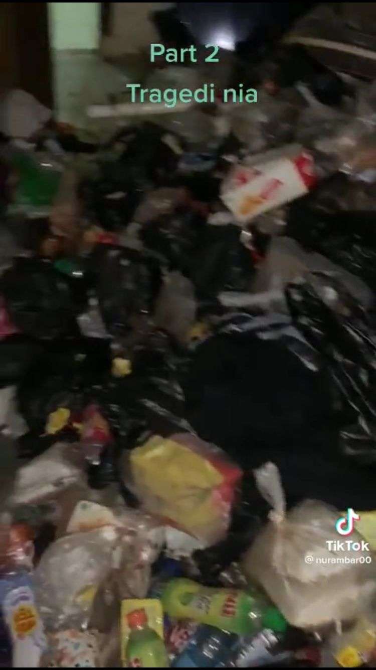Viral Kamar Kos Dipenuhi Sampah Menggunung dan Menjijikan Bak Bantar Gebang : Padahal Orangnya Cantik!