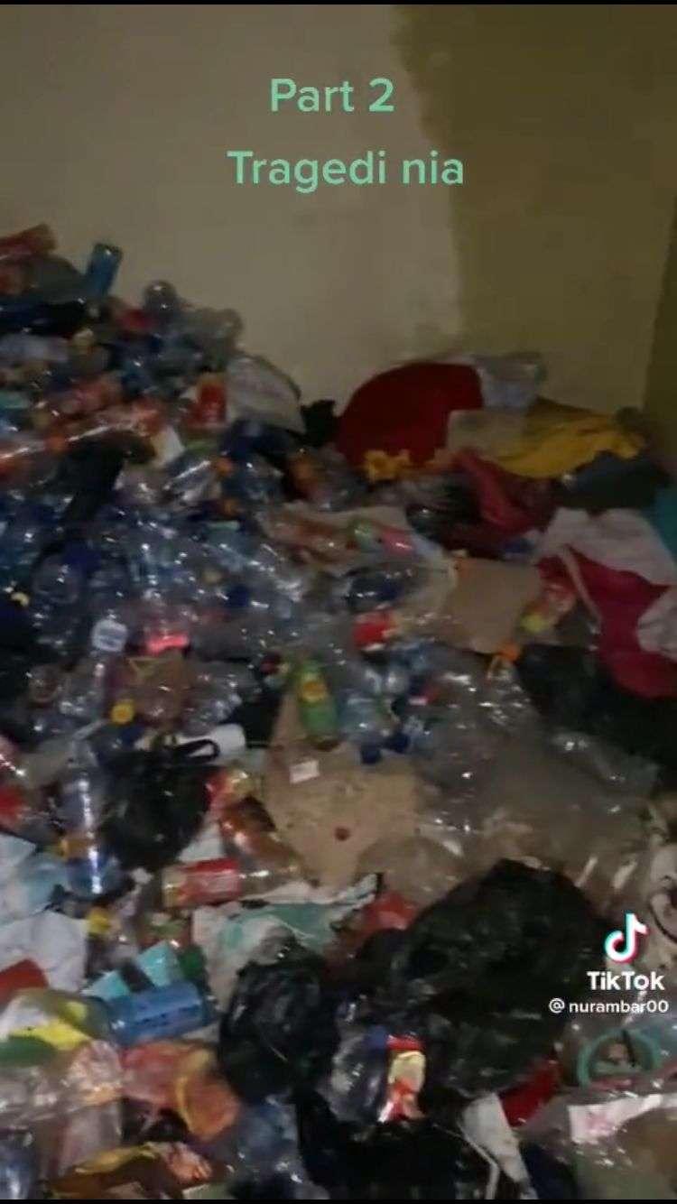 Viral Kamar Kos Dipenuhi Sampah Menggunung dan Menjijikan Bak Bantar Gebang : Padahal Orangnya Cantik!