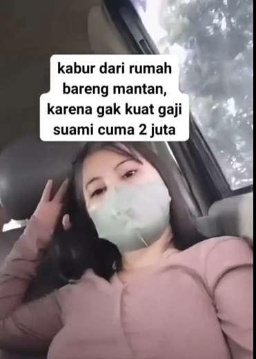 Wanita Ini Pilih Kabur Bareng Mantan Pacar Usai Ngeluh Suami Bergaji UMR, Netizen: `Demi Konten Rela Umbar Aib`