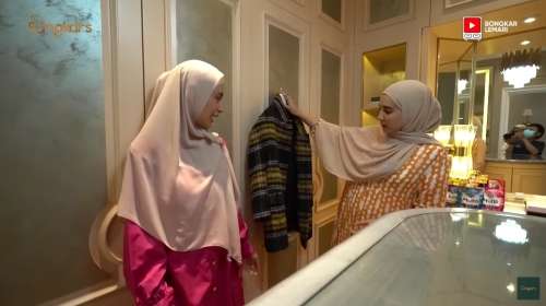10 Potret Mewahnya Ruang Wardrobe di Rumah Shireen Sungkar, Ada Baju Honeymoon!
