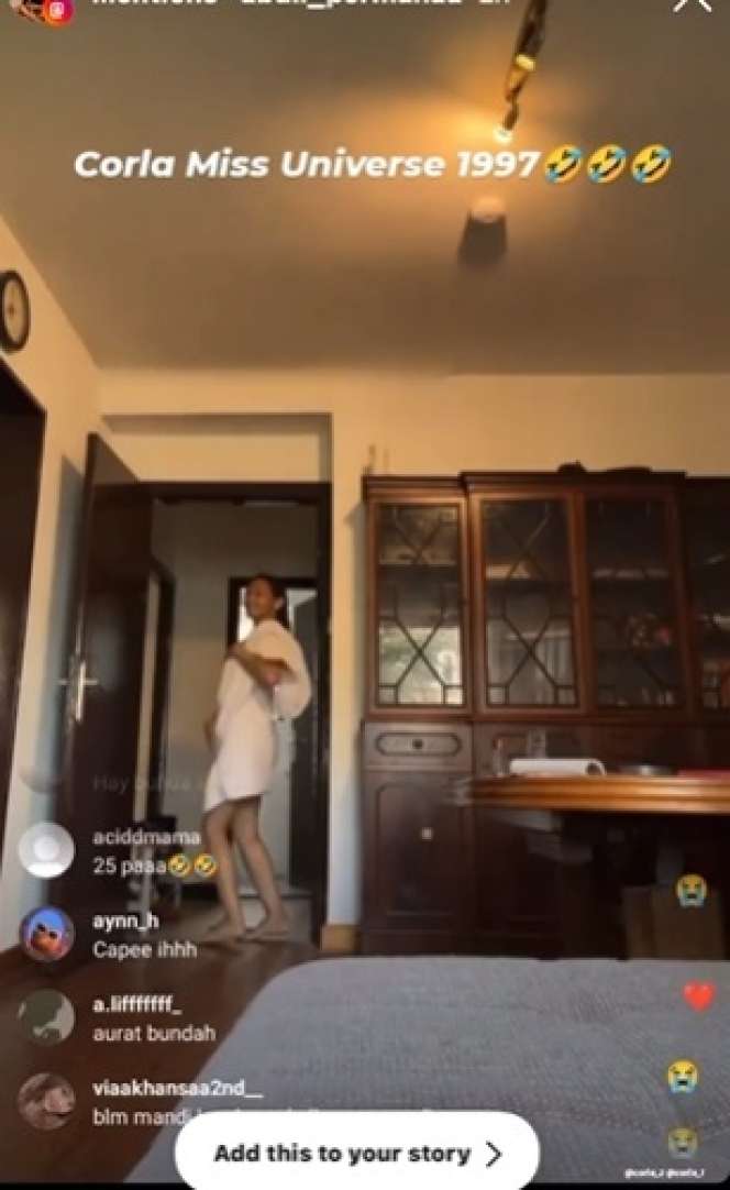Potret Rumah Bunda Corla `Si Ratu Jreng` Live IG Ditonton Ratusan Ribu Hingga Disawer Nikita Mirzani Rp100 Juta!