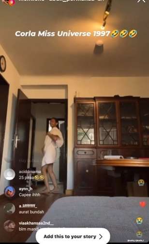 Potret Rumah Bunda Corla `Si Ratu Jreng` Live IG Ditonton Ratusan Ribu Hingga Disawer Nikita Mirzani Rp100 Juta!