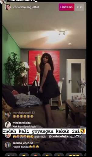 Potret Rumah Bunda Corla `Si Ratu Jreng` Live IG Ditonton Ratusan Ribu Hingga Disawer Nikita Mirzani Rp100 Juta!