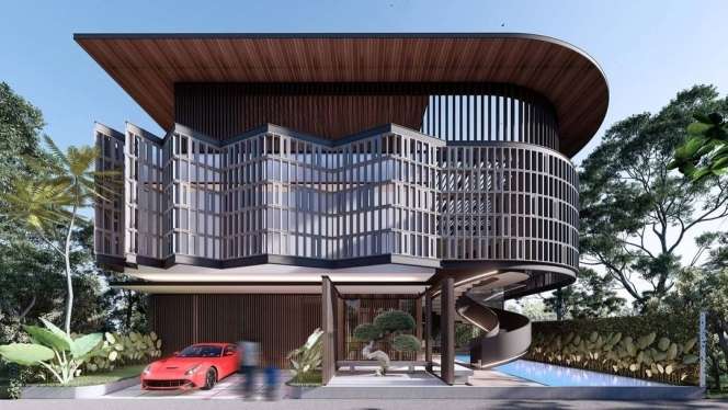 Potret Desain Rumah Baru Ayu Ting Ting, Megahnya Bak Hotel Berbintang!
