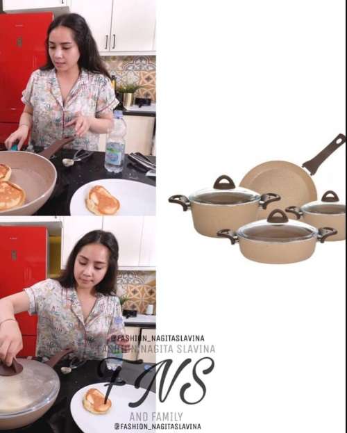 Sederet Perabotan Dapur Nagita Slavina, Harganya Cangkirnya Bikin Kantong Menjerit!