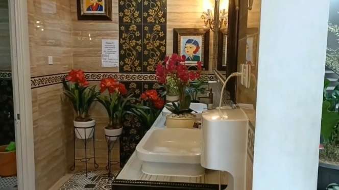 Penampakan Toilet Mewah di Pom Bensin yang Viral, Vibesnya Bak di Rumah `Sultan`