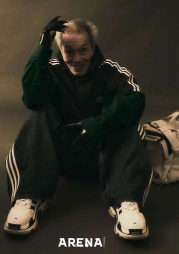 Jadi Model Koleksi Adidas x Balenciaga, Kakek Carzy Rich di Film Squid Game Berani Tampil Beda!