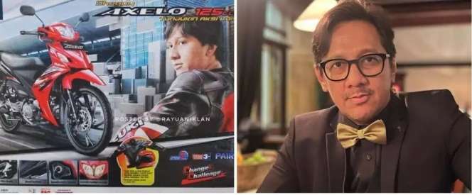 Potret Dulu dan Kini Seleb Bintang Iklan Motor Jadul, Paras Komeng Bikin Pangling, Ternyata Gagah Banget!