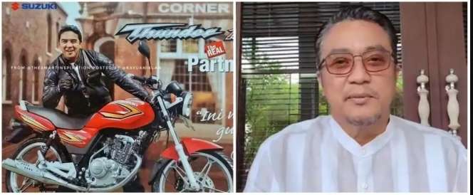 Potret Dulu dan Kini Seleb Bintang Iklan Motor Jadul, Paras Komeng Bikin Pangling, Ternyata Gagah Banget!